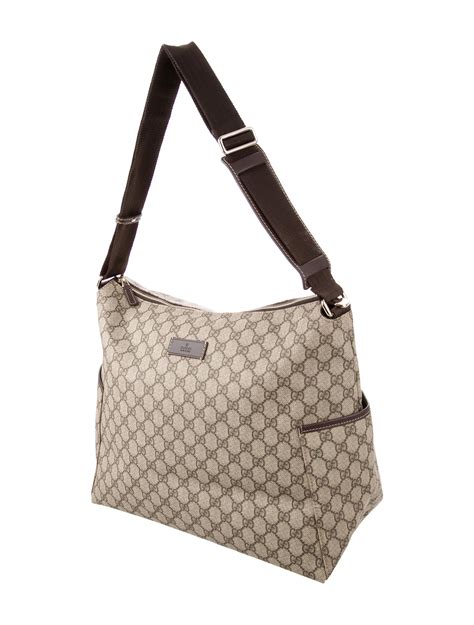 gucci linea a gg supreme|gucci gg supreme diaper bag.